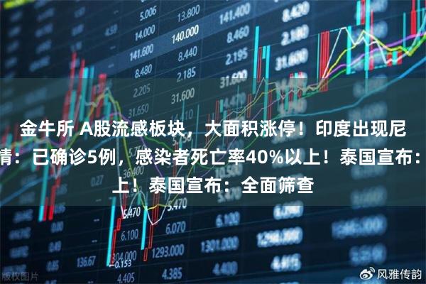 金牛所 A股流感板块，大面积涨停！印度出现尼帕病毒疫情：已确诊5例，感染者死亡率40%以上！泰国宣布：全面筛查